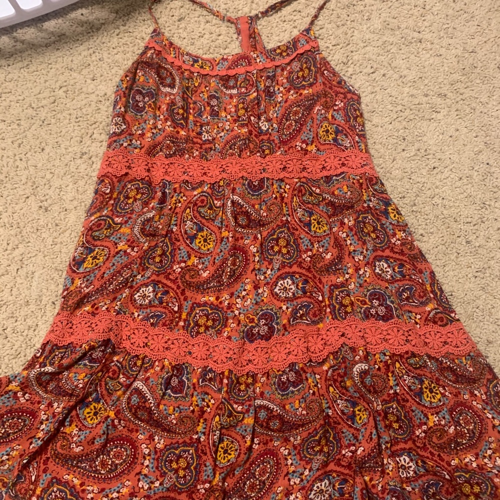 colorful summer dress